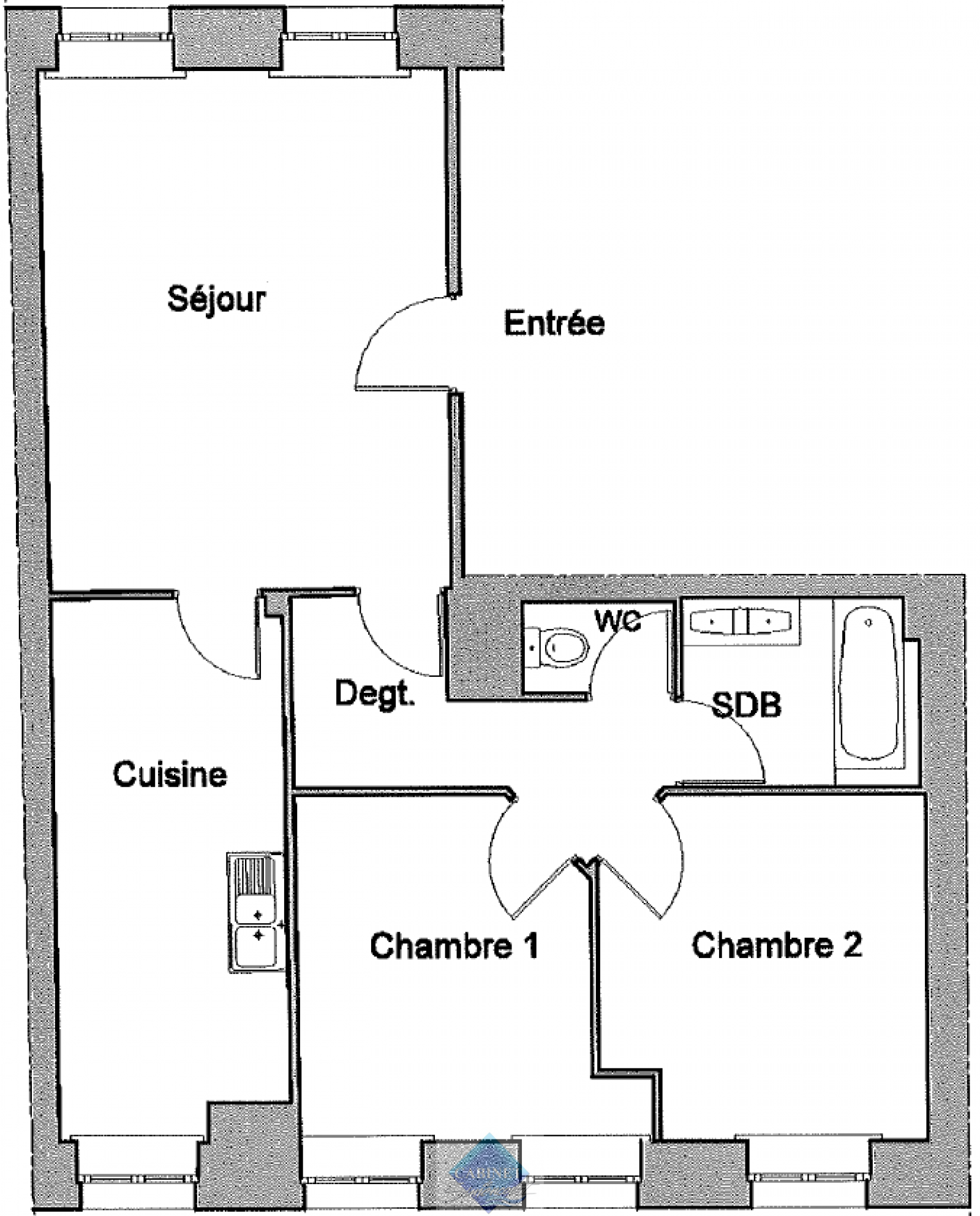 Image_, Appartement, Abbeville, ref :A24001